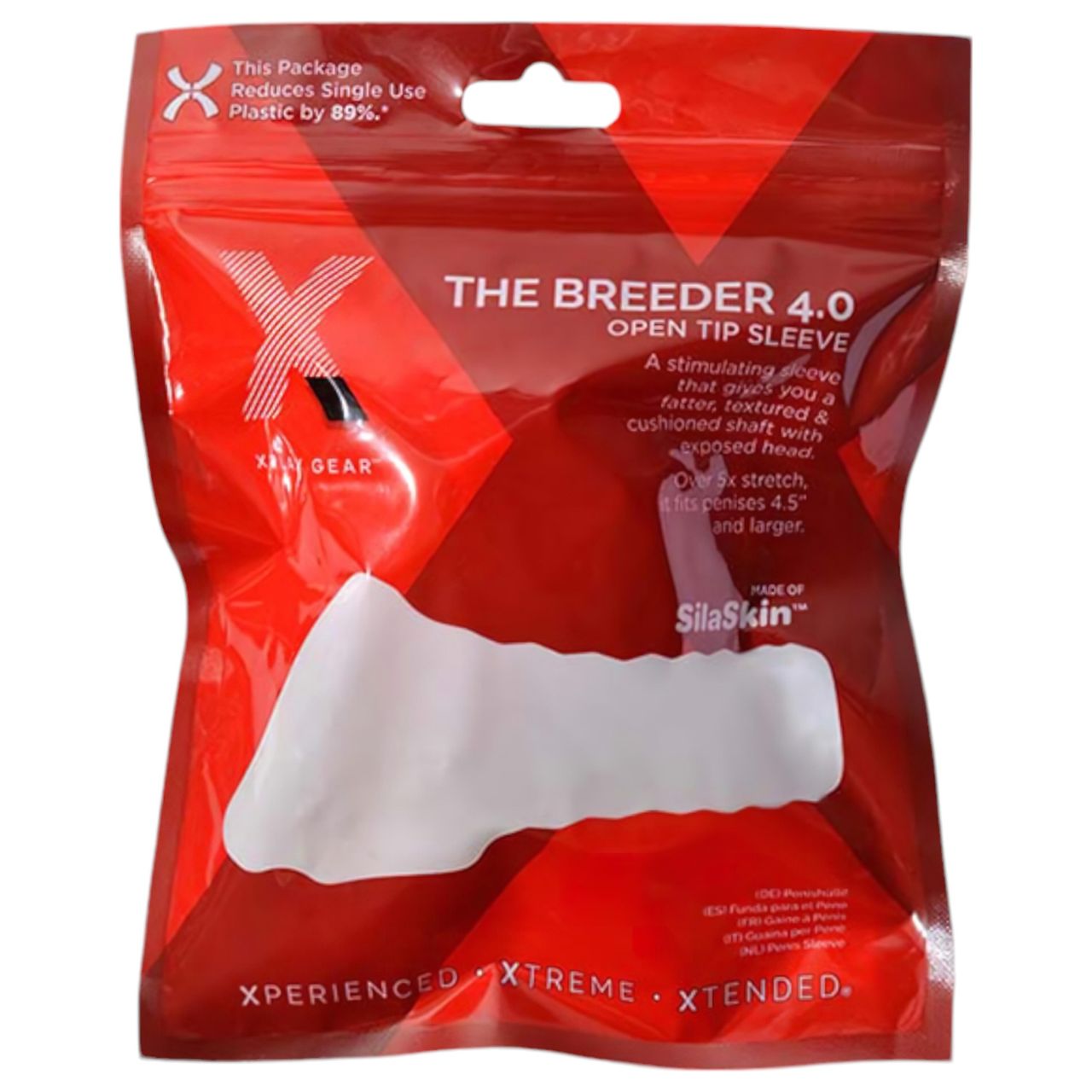Perfect Fit Breeder - nyitott péniszköpeny (10 cm, fehér) Perfect Fit Breeder - nyitott péniszköpeny (10 cm, fehér)