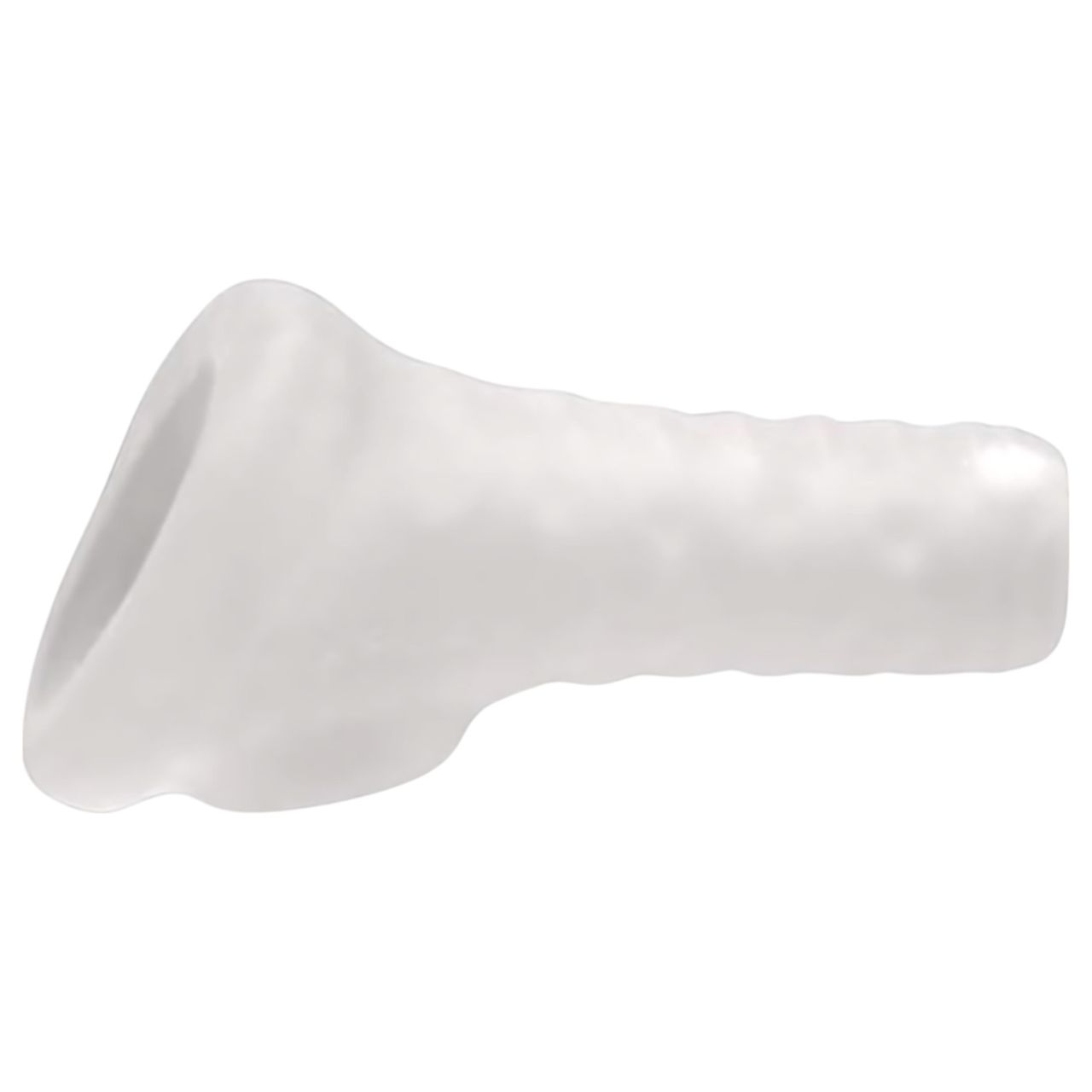 Perfect Fit Breeder - nyitott péniszköpeny (10 cm, fehér) Perfect Fit Breeder - nyitott péniszköpeny (10 cm, fehér)