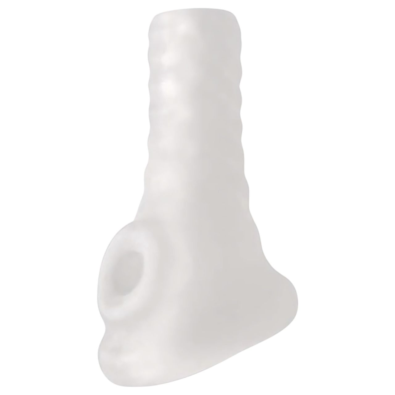 Perfect Fit Breeder - nyitott péniszköpeny (10 cm, fehér) Perfect Fit Breeder - nyitott péniszköpeny (10 cm, fehér)