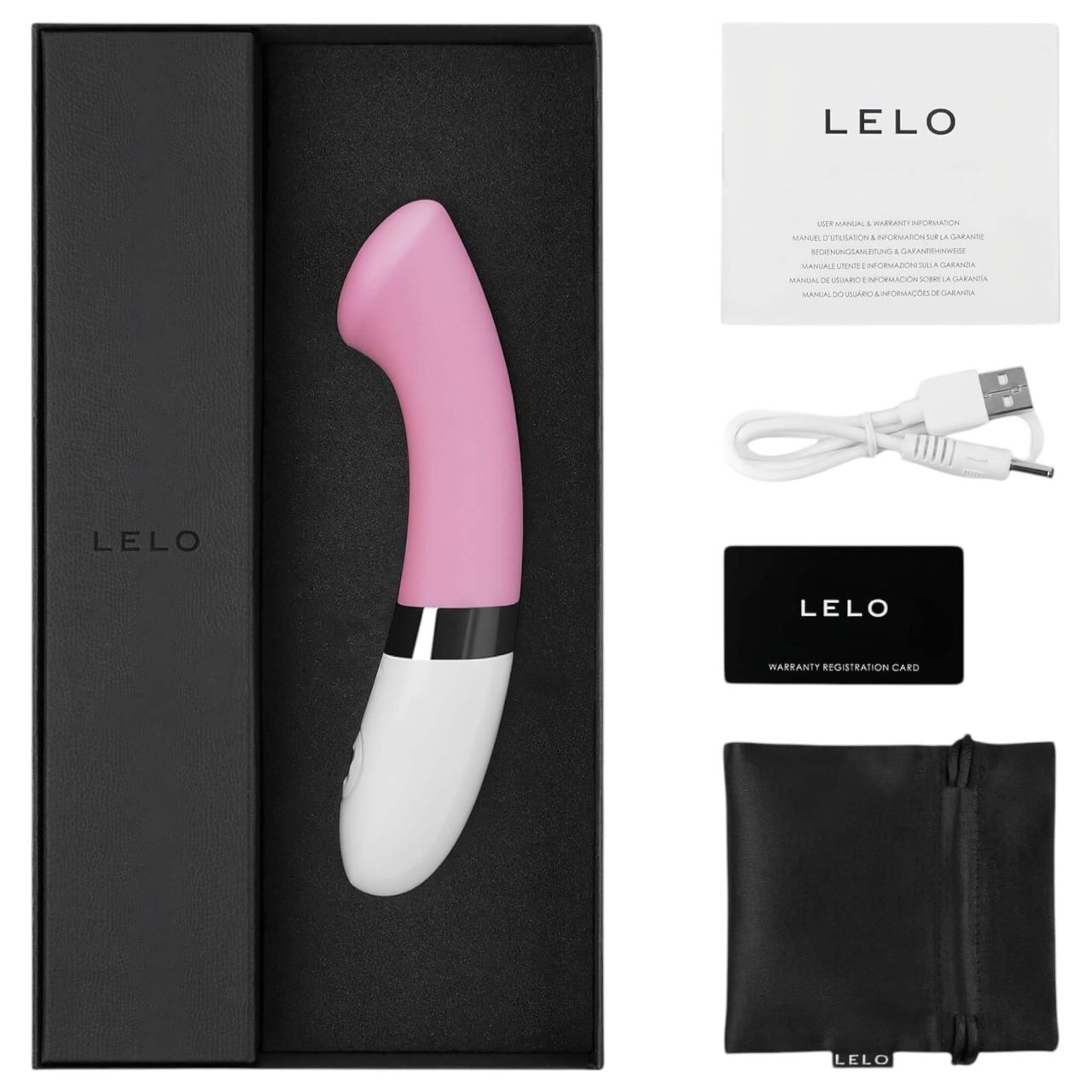 LELO Gigi 2 - szilikon G-pont vibrátor (rózsaszín) LELO Gigi 2 - szilikon G-pont vibrátor (rózsaszín)