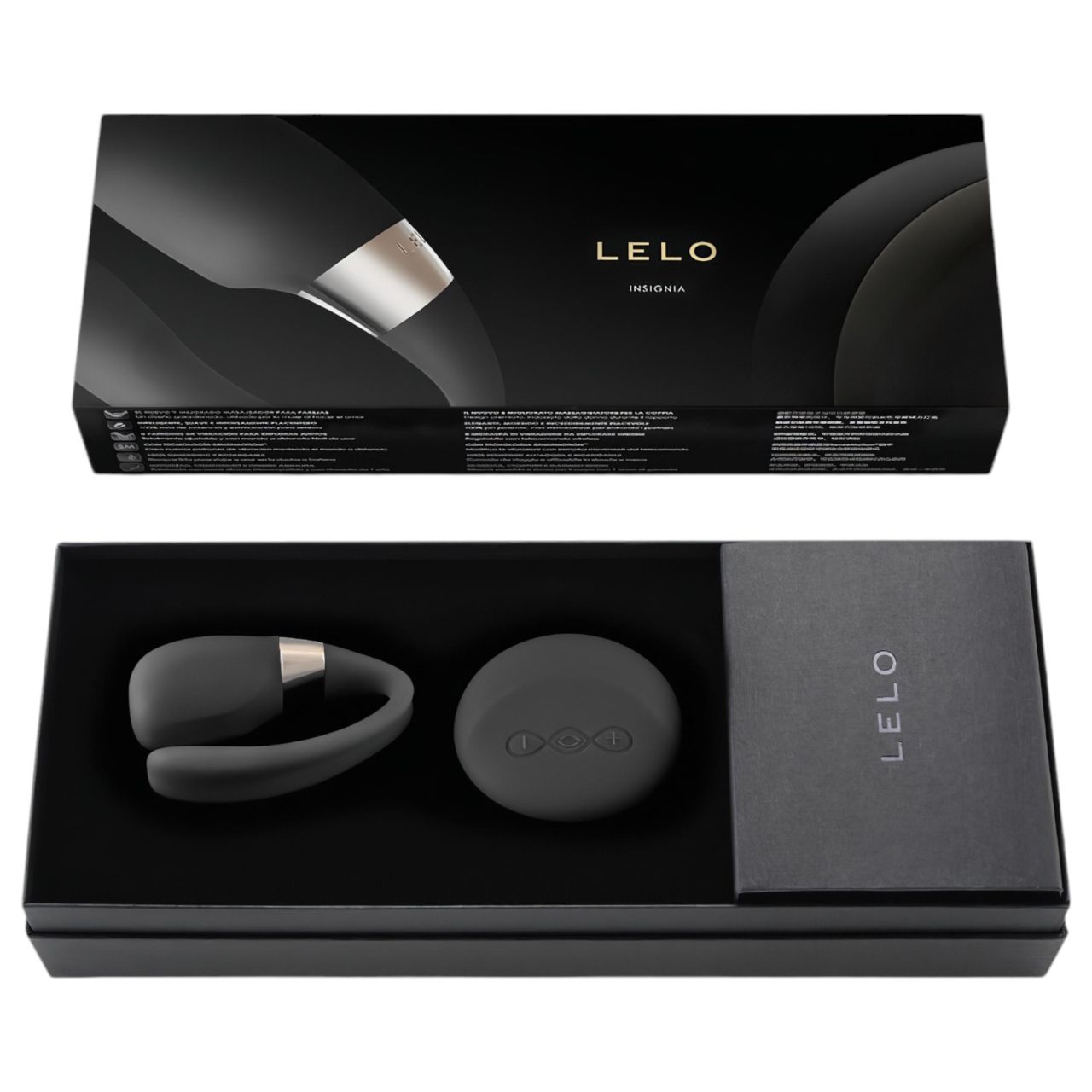 LELO Tiani 3 - szilikon párvibrátor (fekete) LELO Tiani 3 - szilikon párvibrátor (fekete)