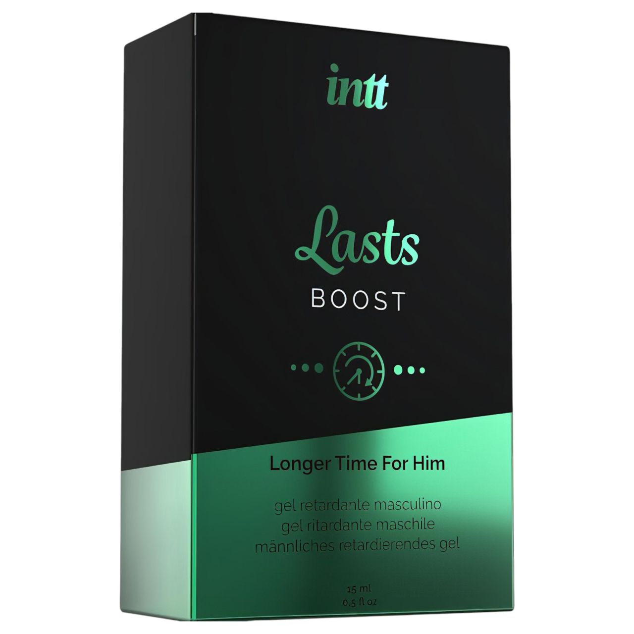 intt Lasts Boost - késleltető és erekciónövelő spray (15ml)