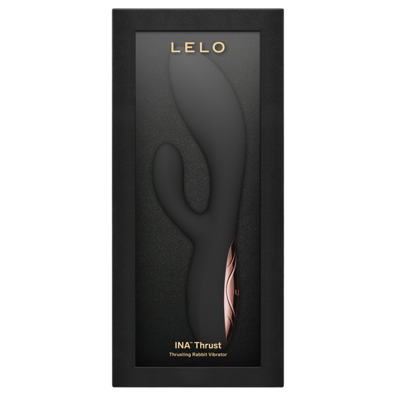LELO - INA Thrust lökő nyuszivibrátor (fekete) LELO - INA Thrust lökő nyuszivibrátor (fekete)