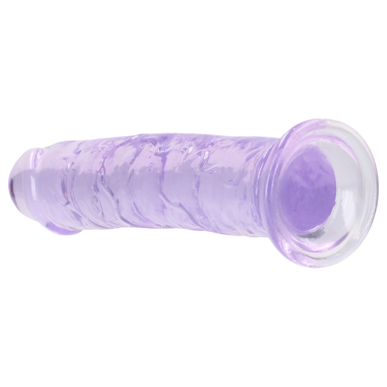 RealRock - élethű dildó tapadókoronggal (lila) - 12,7 cm RealRock - élethű dildó tapadókoronggal (lila) - 12,7 cm