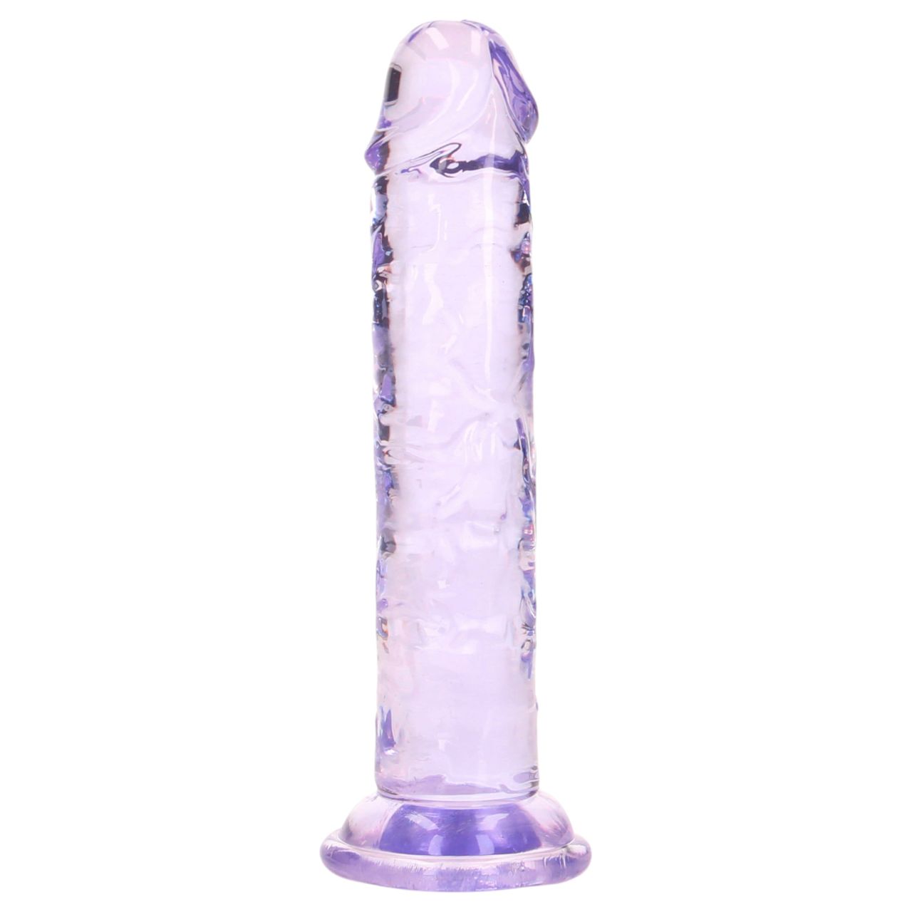RealRock - élethű dildó tapadókoronggal (lila) - 12,7 cm RealRock - élethű dildó tapadókoronggal (lila) - 12,7 cm