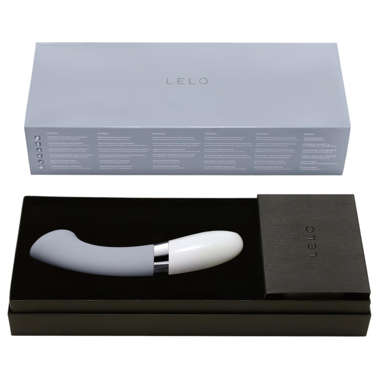 LELO Gigi 2 - szilikon G-pont vibrátor (szürke) LELO Gigi 2 - szilikon G-pont vibrátor (szürke)
