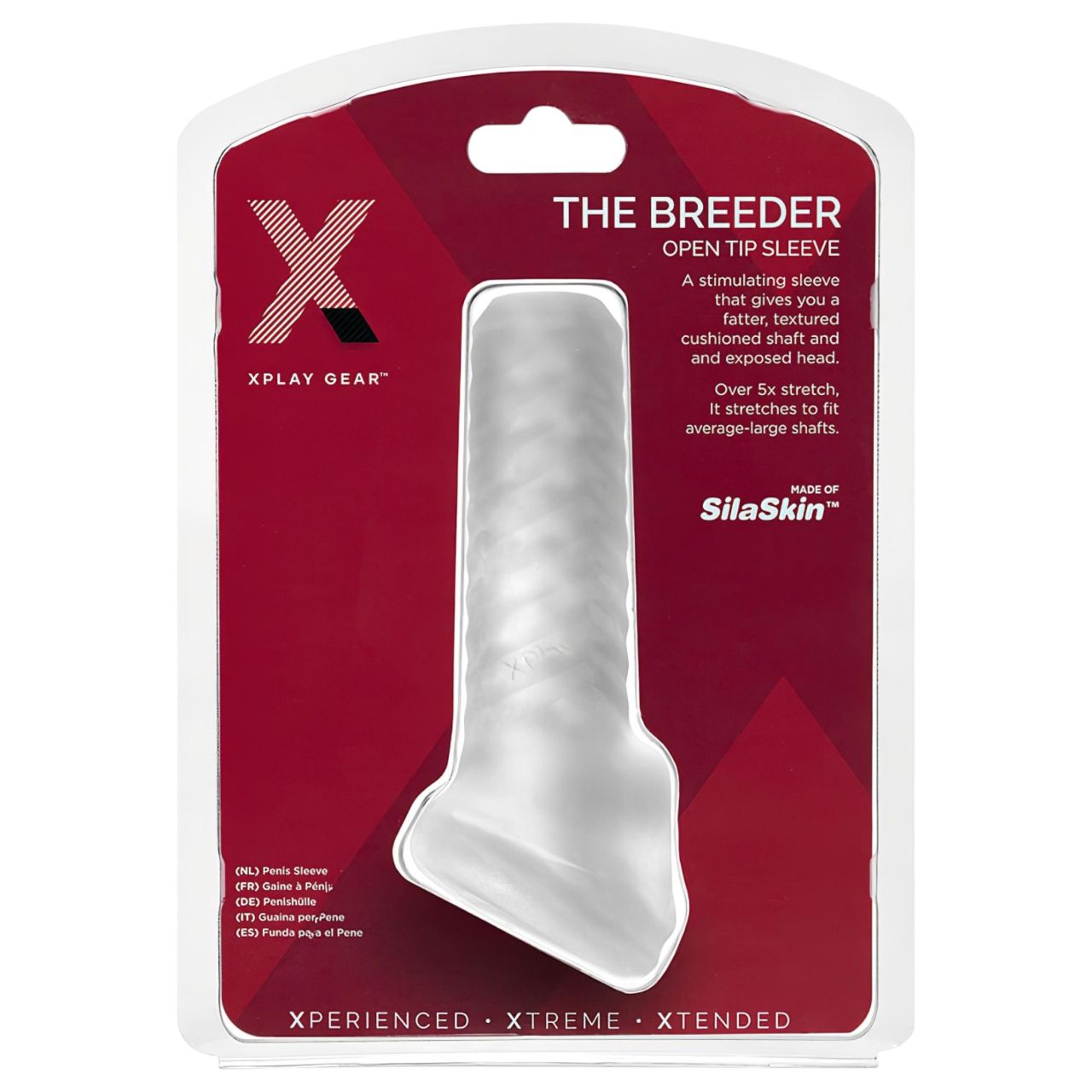 Perfect Fit Breeder - nyitott péniszköpeny (fehér) Perfect Fit Breeder - nyitott péniszköpeny (fehér)