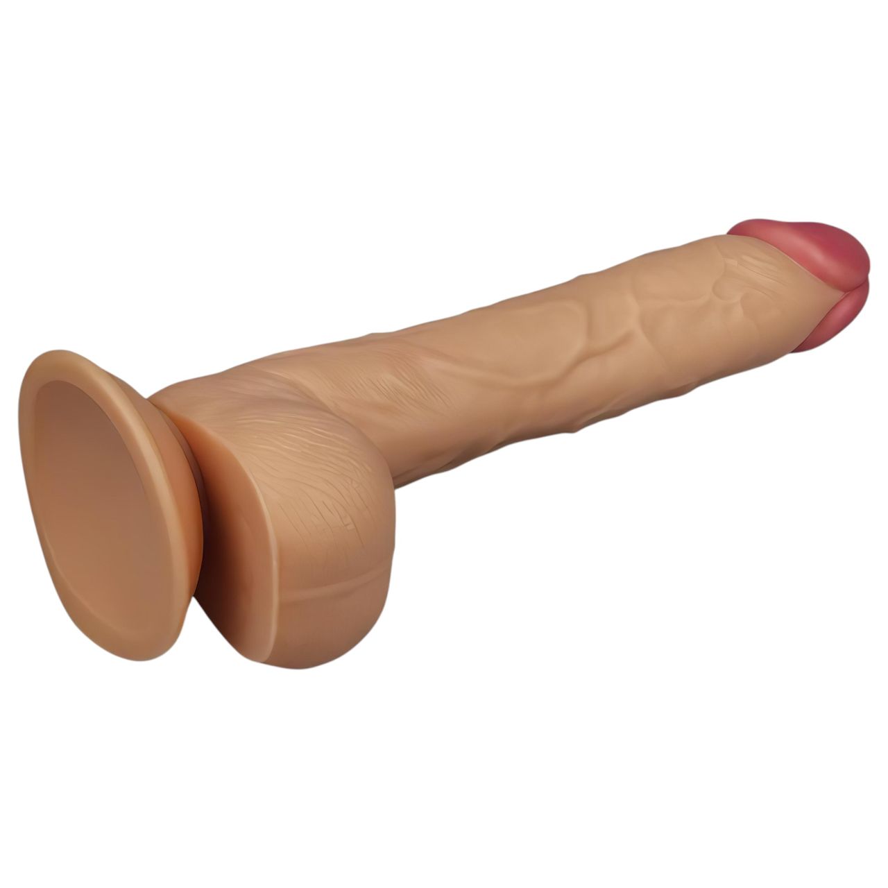 Lovetoy King-Sized - tapadókorongos, élethű dildó - 25 cm (testszínű) Lovetoy King-Sized - tapadókorongos, élethű dildó - 25 cm (testszínű)