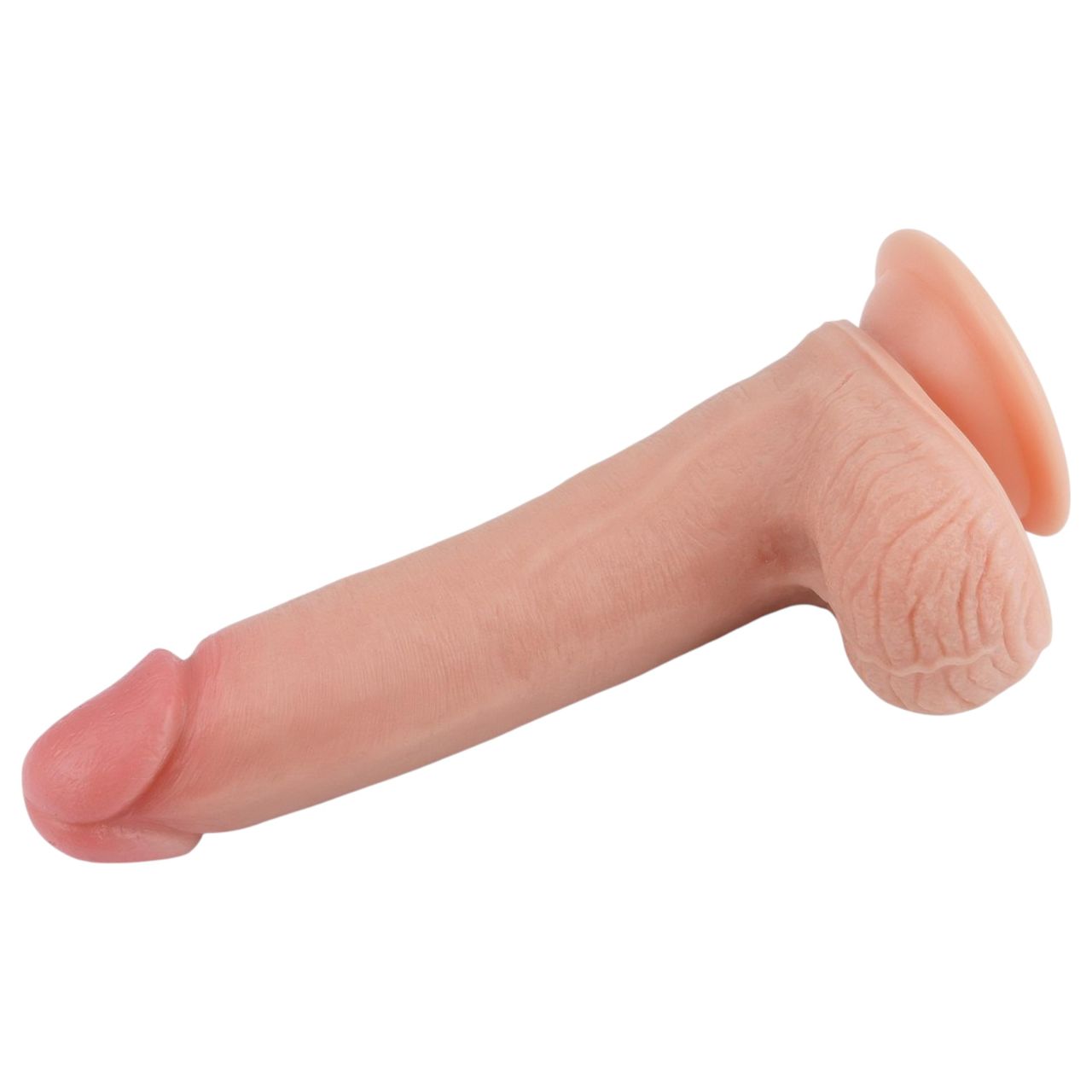 Lovetoy Nature Cock - kétrétegű élethű dildó - 20 cm (testszínű) Lovetoy Nature Cock - kétrétegű élethű dildó - 20 cm (testszínű)