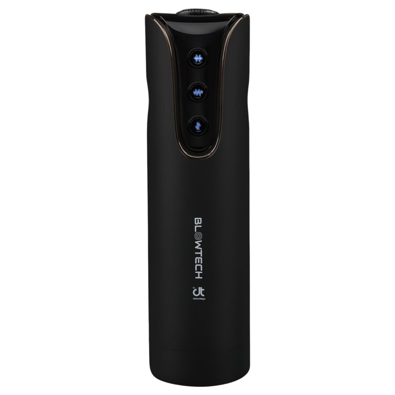 Dreamtoys Blowtech Tight Grip - rezgő maszturbátor (fekete)