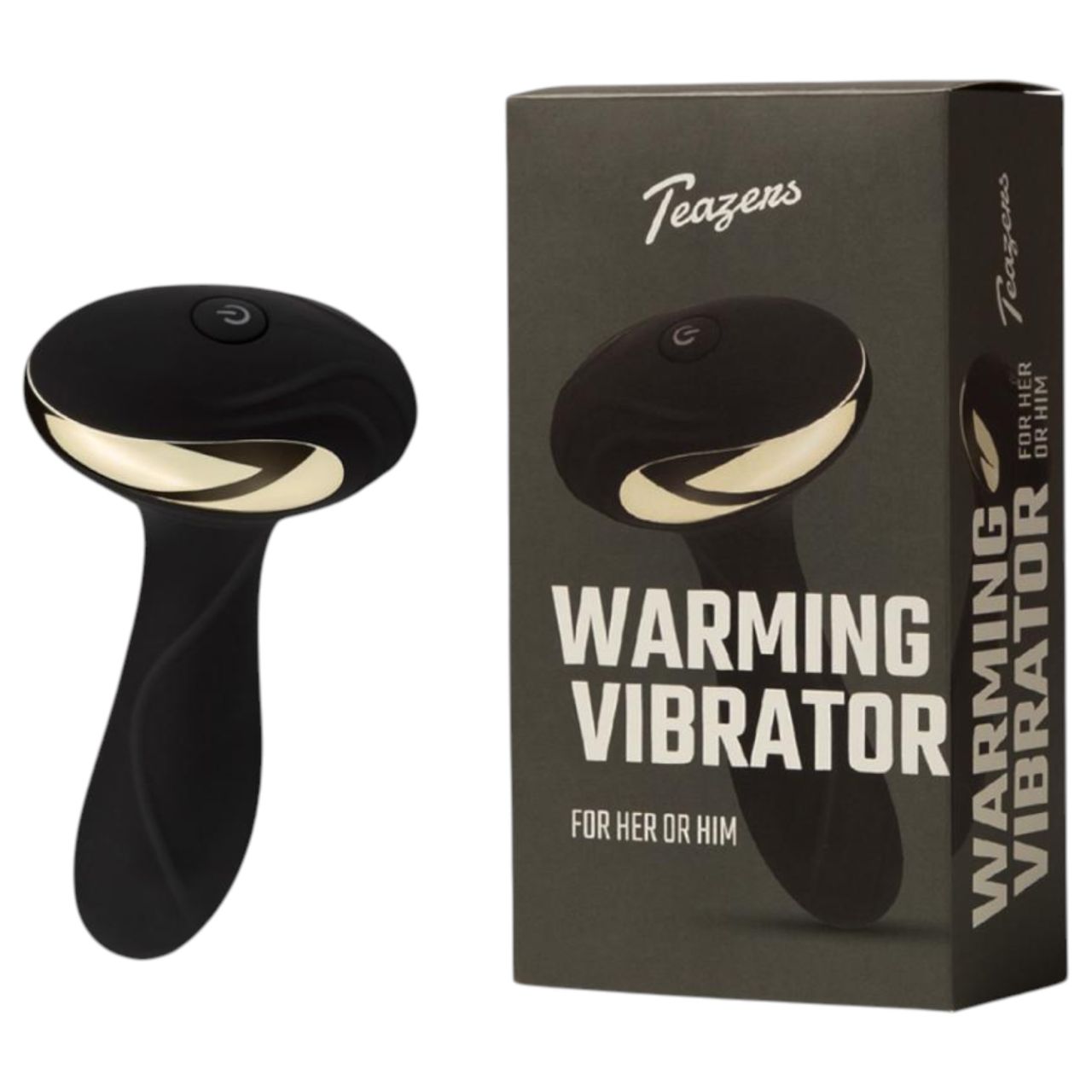 Teazers - fűthető anális vibrátor és prosztata stimulátor (fekete) Teazers - fűthető anális vibrátor és prosztata stimulátor (fekete)