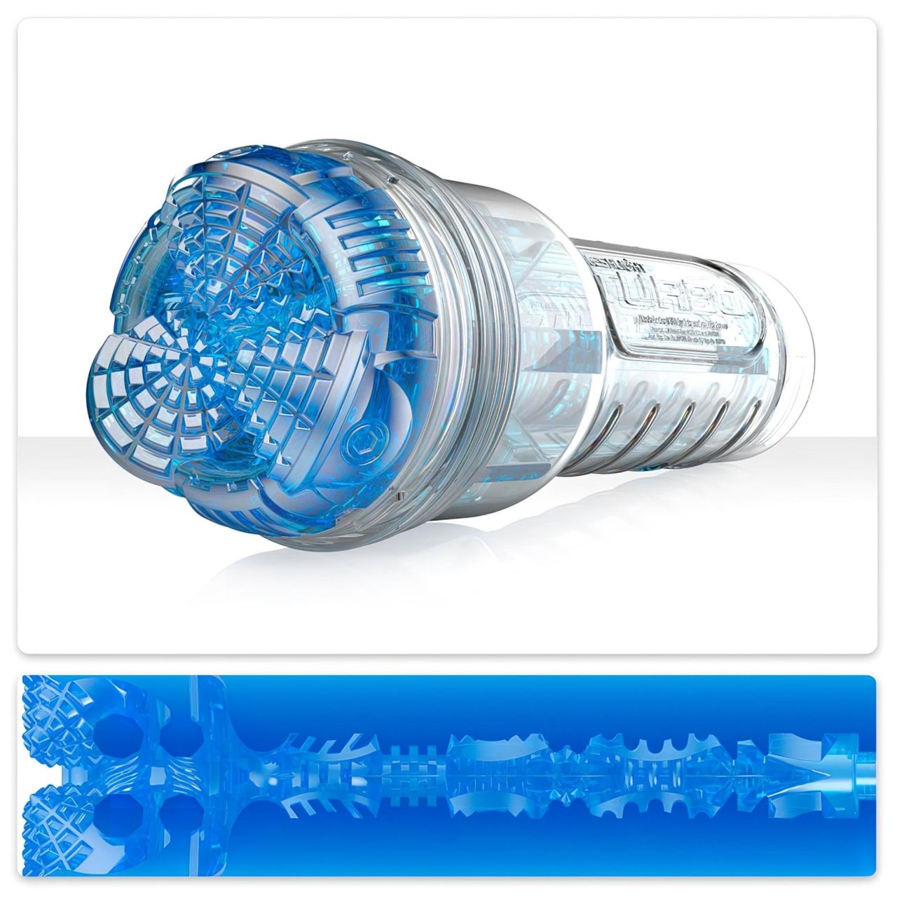 Fleshlight Turbo Core - szívó maszturbátor (kék)