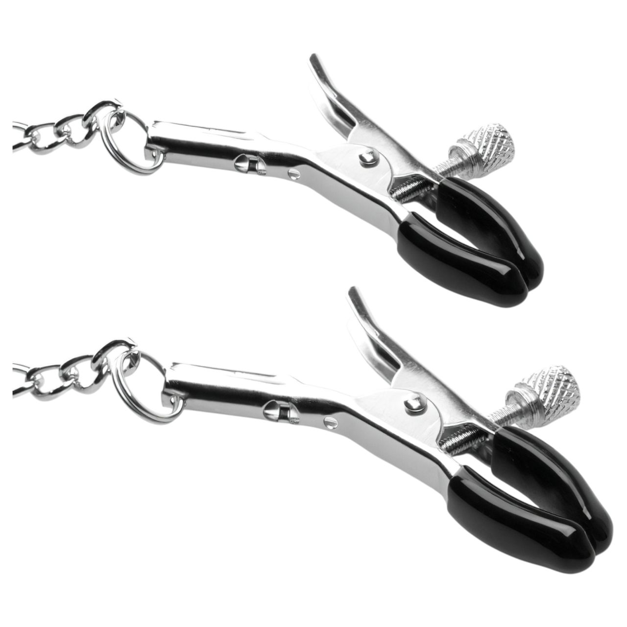 Bedroom Fantasies - szájpecek és bimbócsipesz (ezüst-fekete) Bedroom Fantasies - szájpecek és bimbócsipesz (ezüst-fekete)