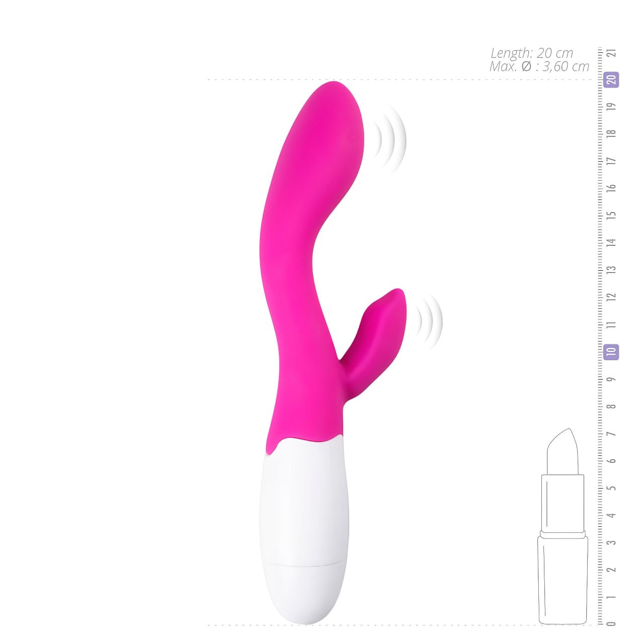 EasyToys Lily - csiklókaros vibrátor (pink) EasyToys Lily - csiklókaros vibrátor (pink)