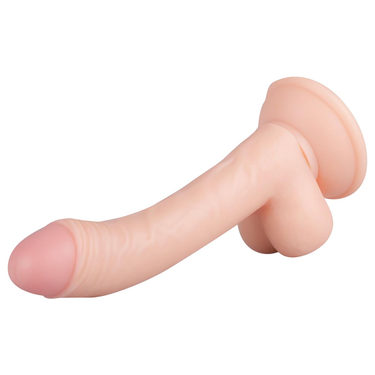 Real Fantasy Vince - herés fitymás dildó - 19,5 cm (testszínű)