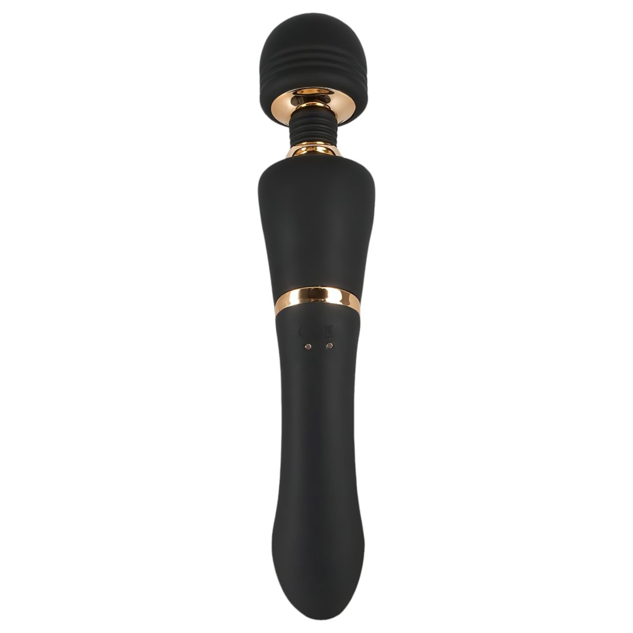 Cleopatra Wand - prémium masszírozó vibrátor strasszokkal (fekete)