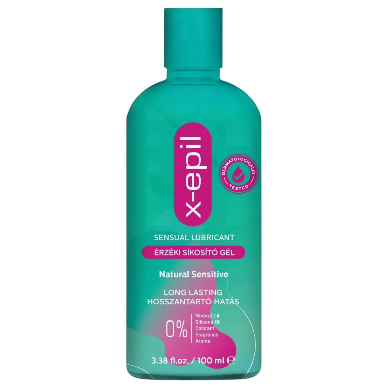 X-Epil Natural Sensitive - érzéki síkosító gél (100 ml)