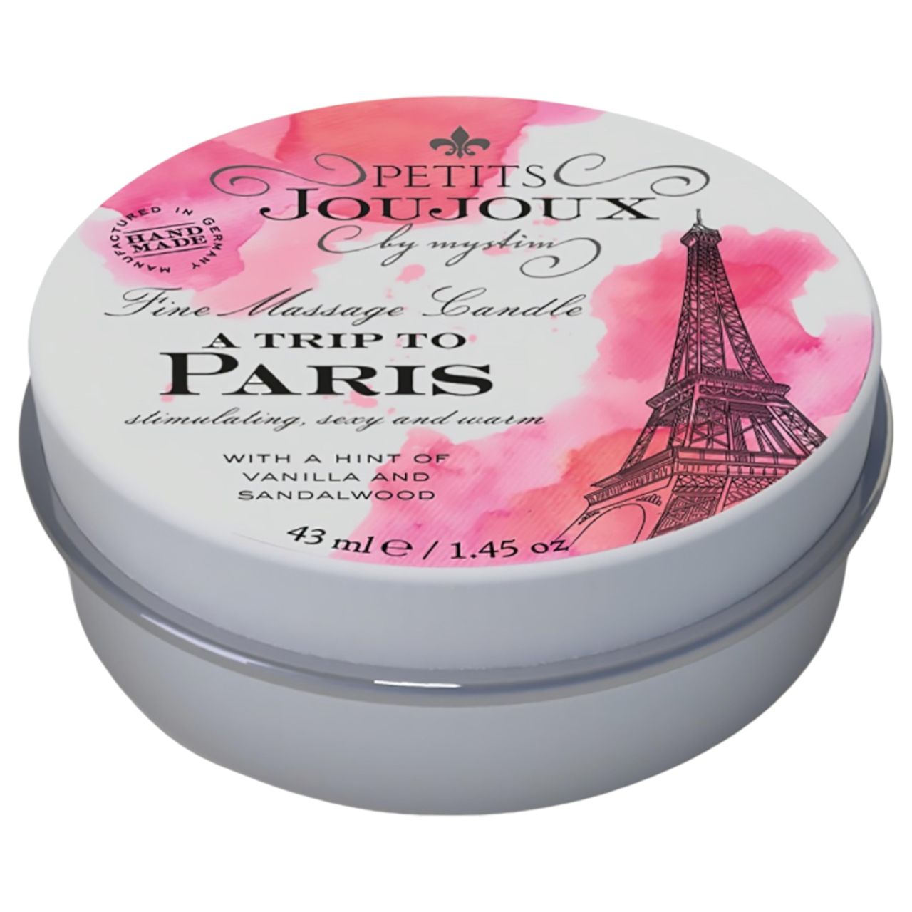 Petits Joujoux - masszázsgyertya - vanília-szantálfa (43 ml)
