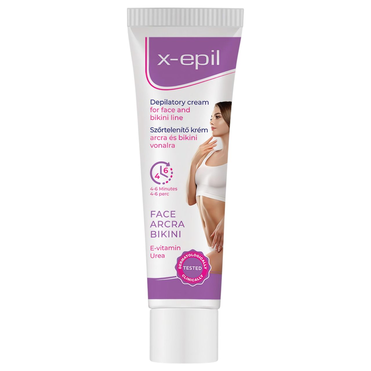 X-Epil - szőrtelenítő krém arcra/bikini vonalra (40 ml) X-Epil - szőrtelenítő krém arcra/bikini vonalra (40 ml)