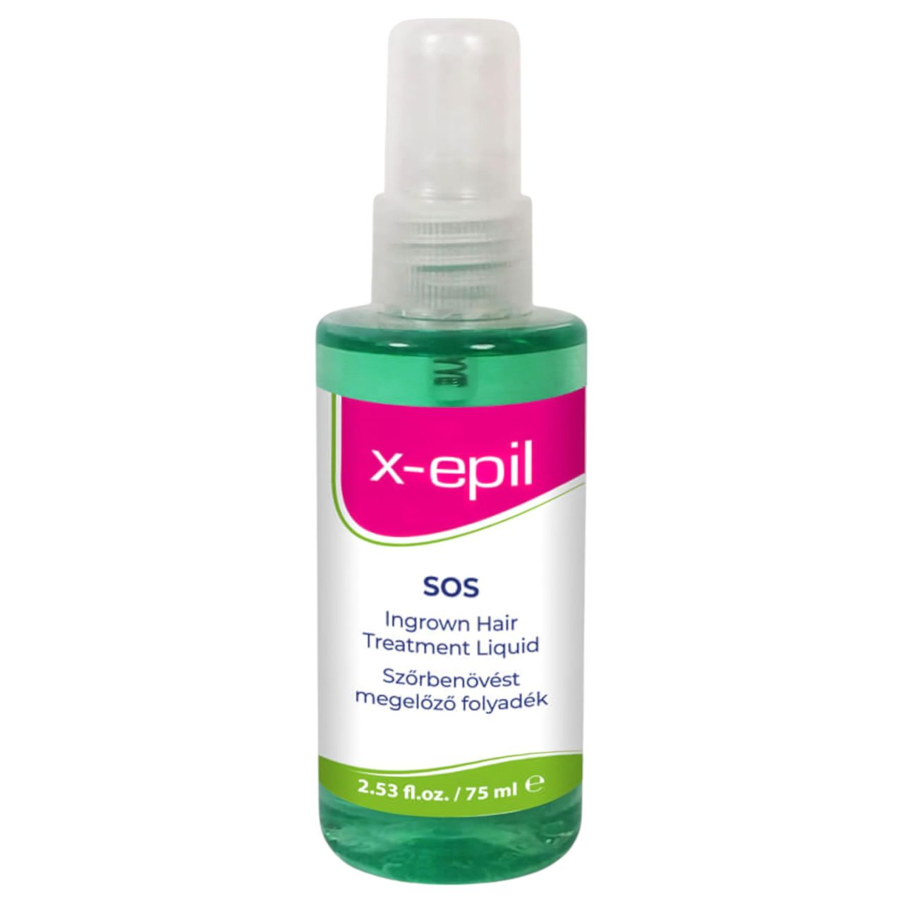X-Epil SOS - szőr benövést megelőző folyadék (75 ml)