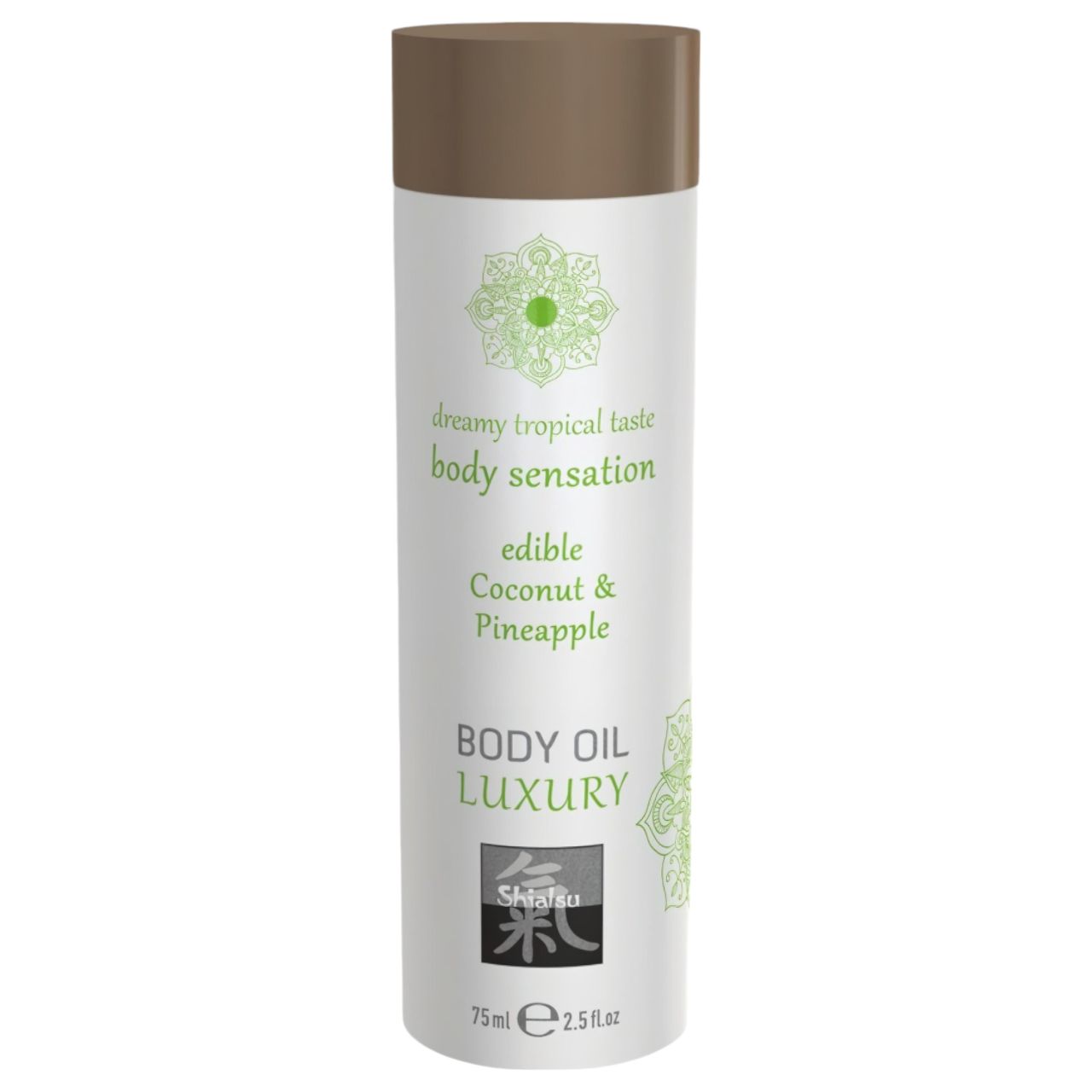 HOT - Shiatsu Luxury - ehető masszázsolaj - kókusz-ananász (75 ml)