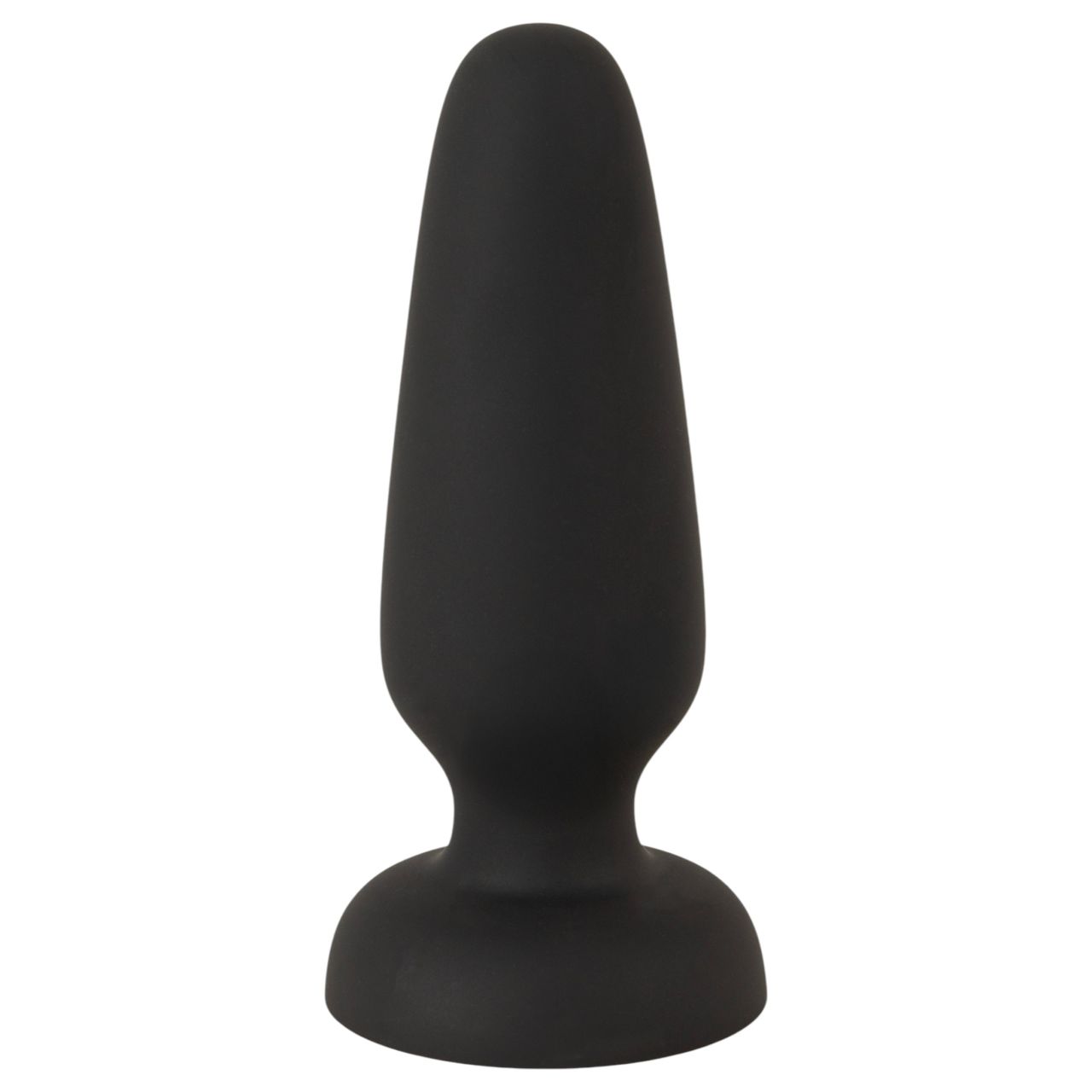 Black Velvets - tapadókorongos szilikon anál plug (fekete) - S Black Velvets - tapadókorongos szilikon anál plug (fekete) - S