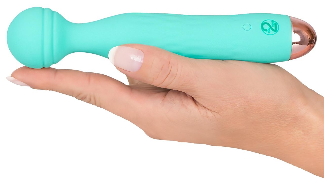 Cuties Mini Wand - akkus, vízálló, masszírozó vibrátor (zöld) Cuties Mini Wand - akkus, vízálló, masszírozó vibrátor (zöld)
