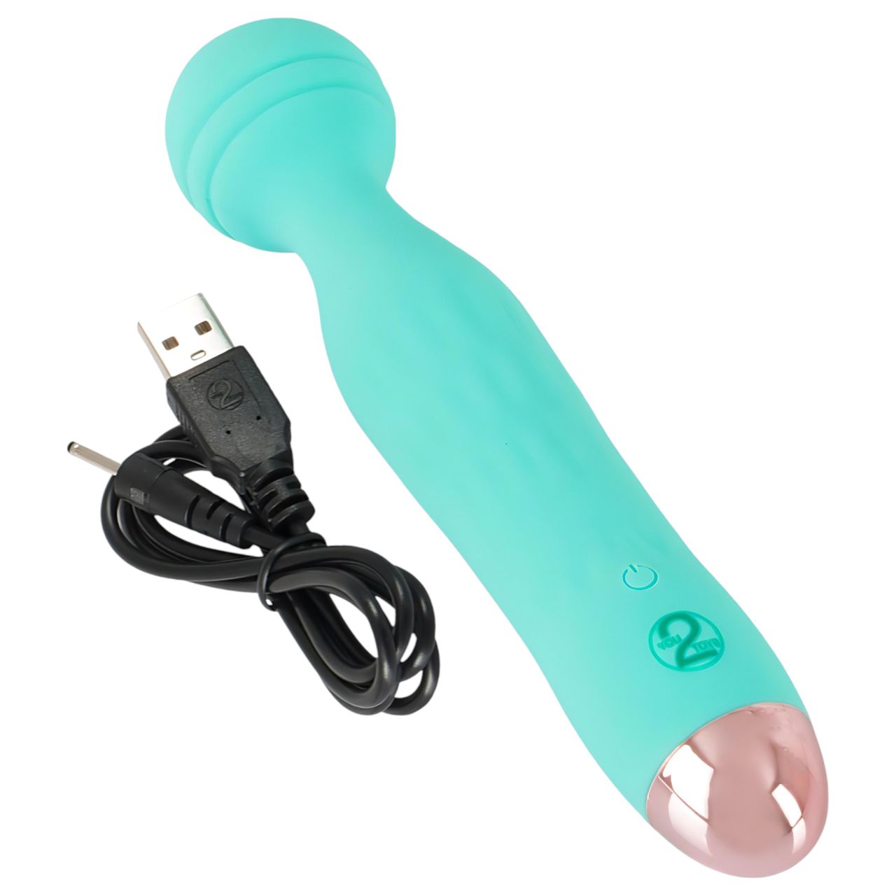 Cuties Mini Wand - akkus, vízálló, masszírozó vibrátor (zöld) Cuties Mini Wand - akkus, vízálló, masszírozó vibrátor (zöld)
