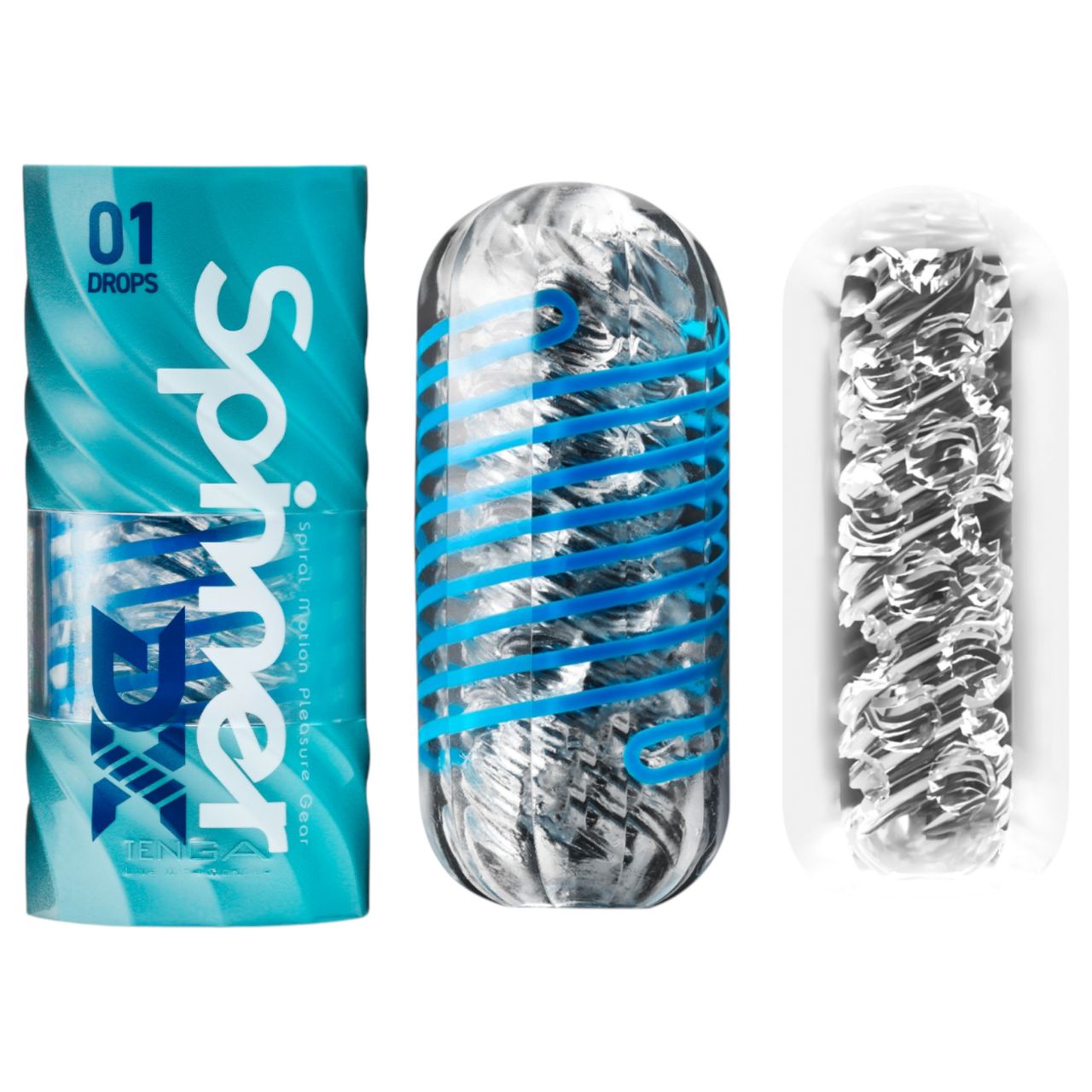 TENGA Spinner DX - maszturbátor férfiaknak (átlátszó) TENGA Spinner DX - maszturbátor férfiaknak (átlátszó)