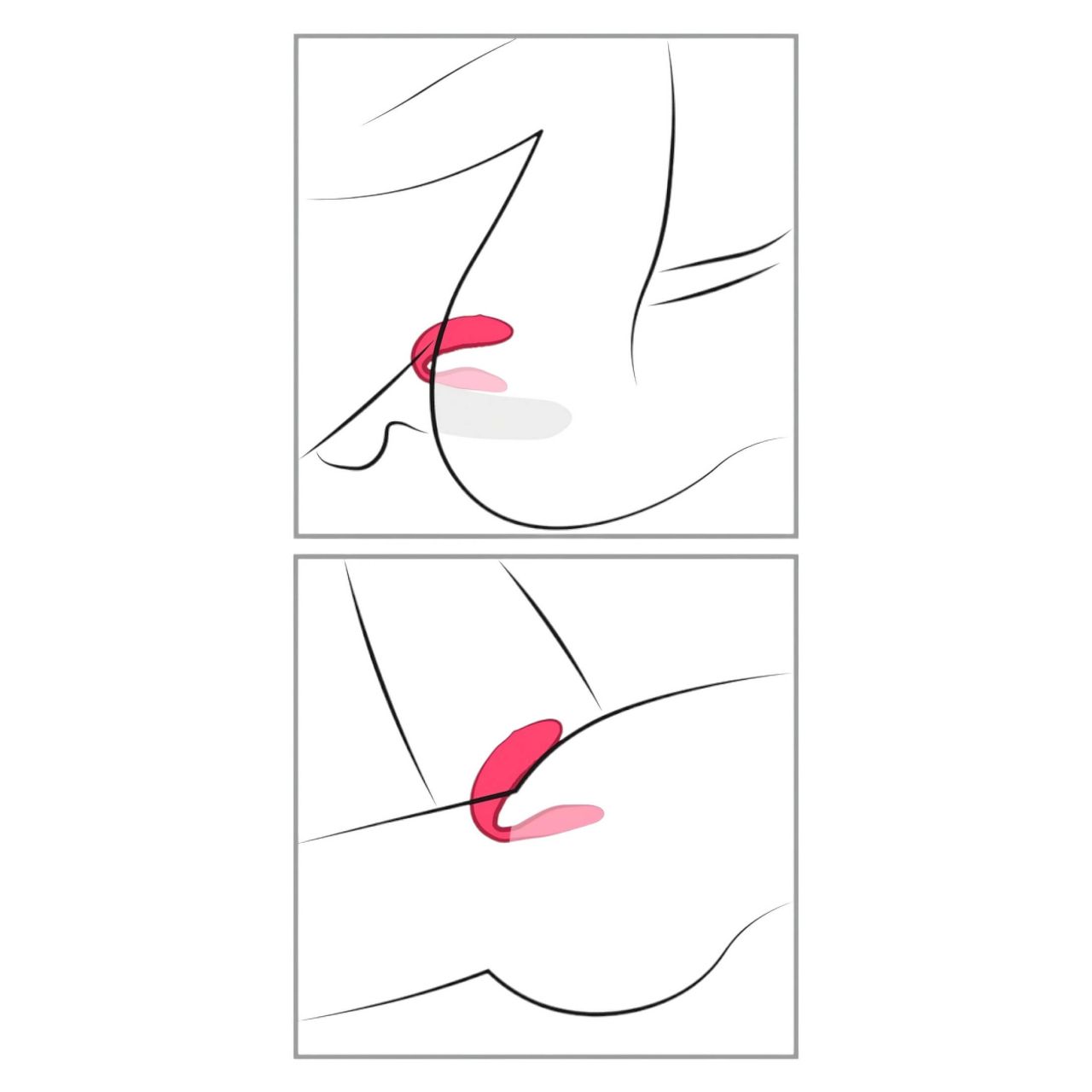 / We-Vibe Chorus hands-free pár-vibrátor Squeeze Remote-tal (Pink)