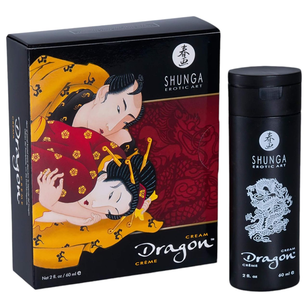 Shunga Dragon - intim krém férfiaknak (60 ml) Shunga Dragon - intim krém férfiaknak (60 ml)