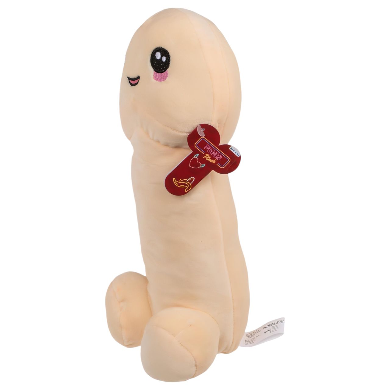 Plüss fütyi - 30 cm (testszínű)