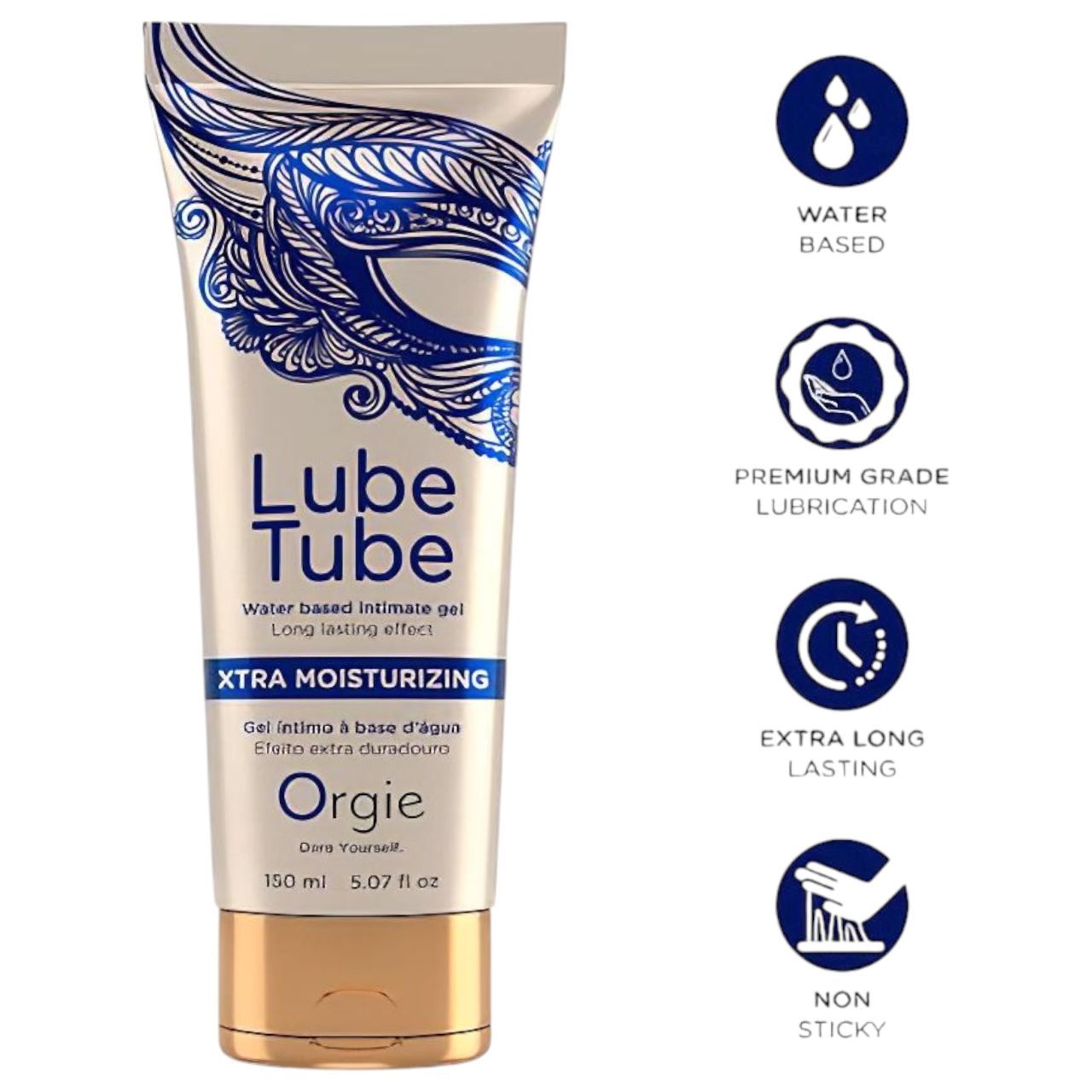 Orgie Lube Tube - hidratáló síkosító gél (150 ml)