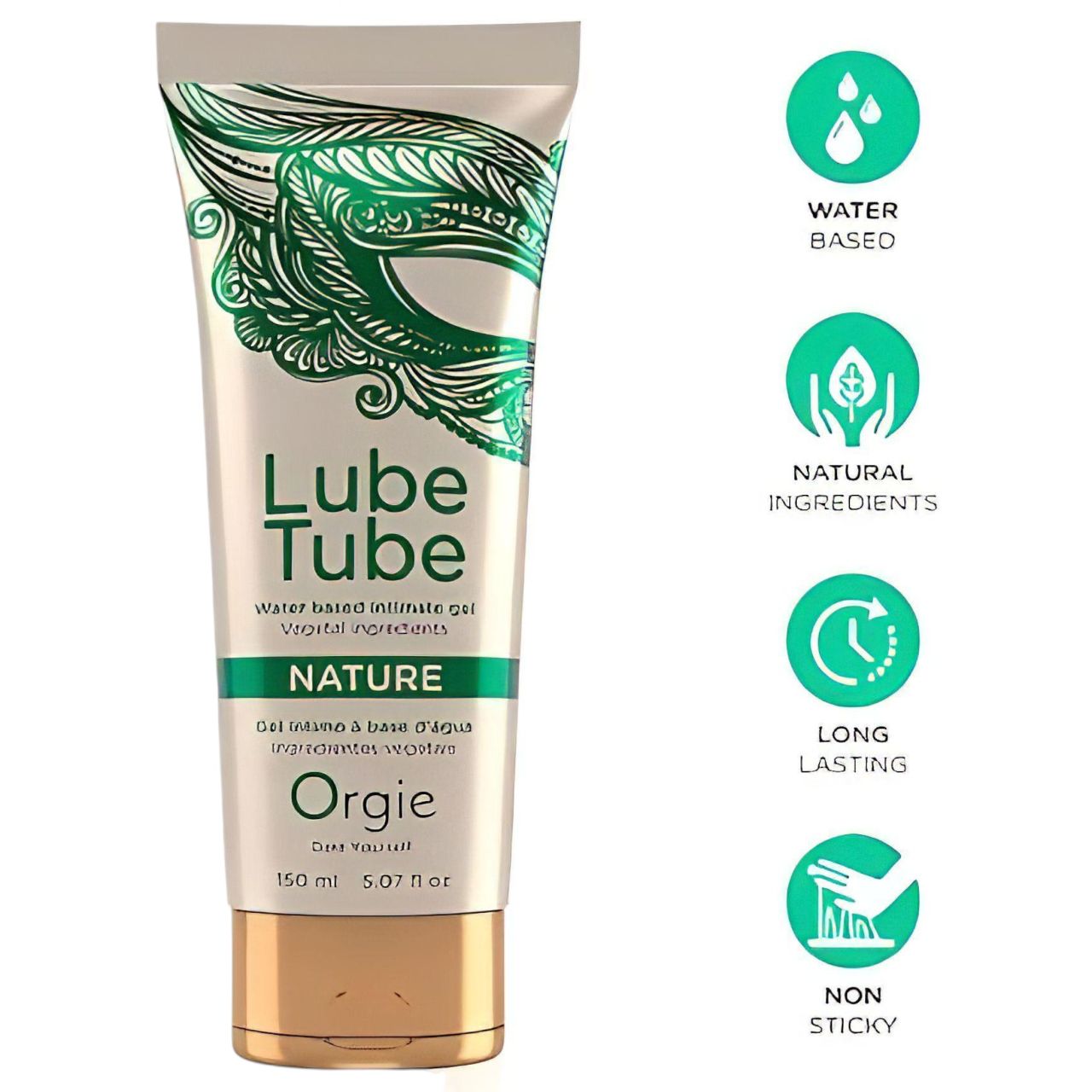 Orgie Lube Tube - vegán síkosító gél (150 ml) Orgie Lube Tube - vegán síkosító gél (150 ml)