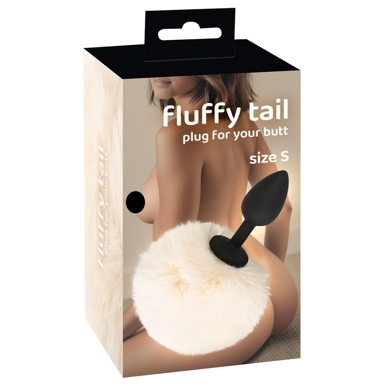 You2Toys - anál plug nyuszifarokkal (fekete) You2Toys - anál plug nyuszifarokkal (fekete)
