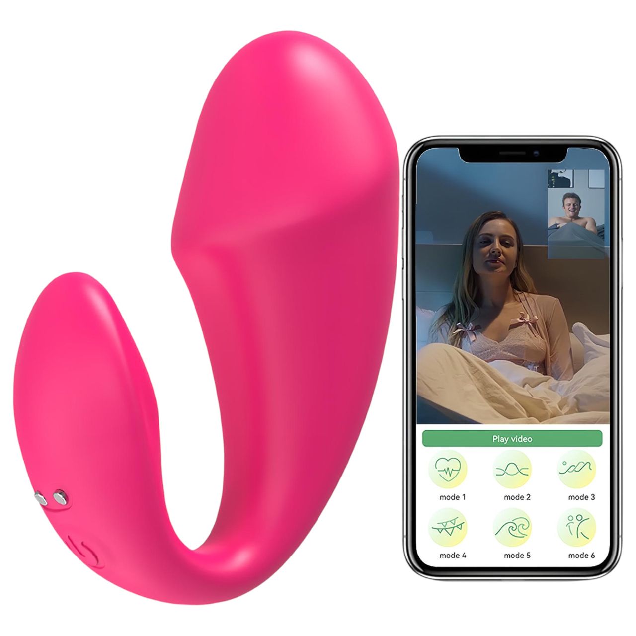 AlvUp - vibrációs tojás (pink) AlvUp - vibrációs tojás (pink)