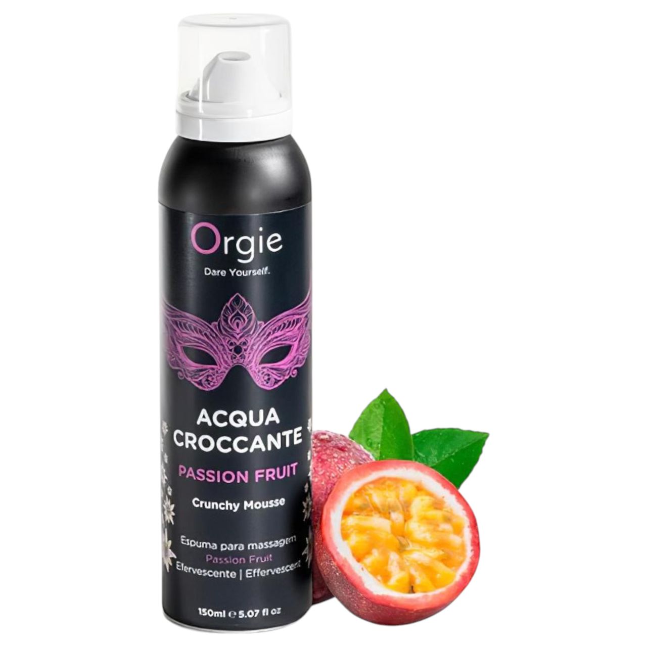 Orgie Acqua Croccante - erotikus masszázshab maracuja illattal (150 ml) Orgie Acqua Croccante - erotikus masszázshab maracuja illattal (150 ml)