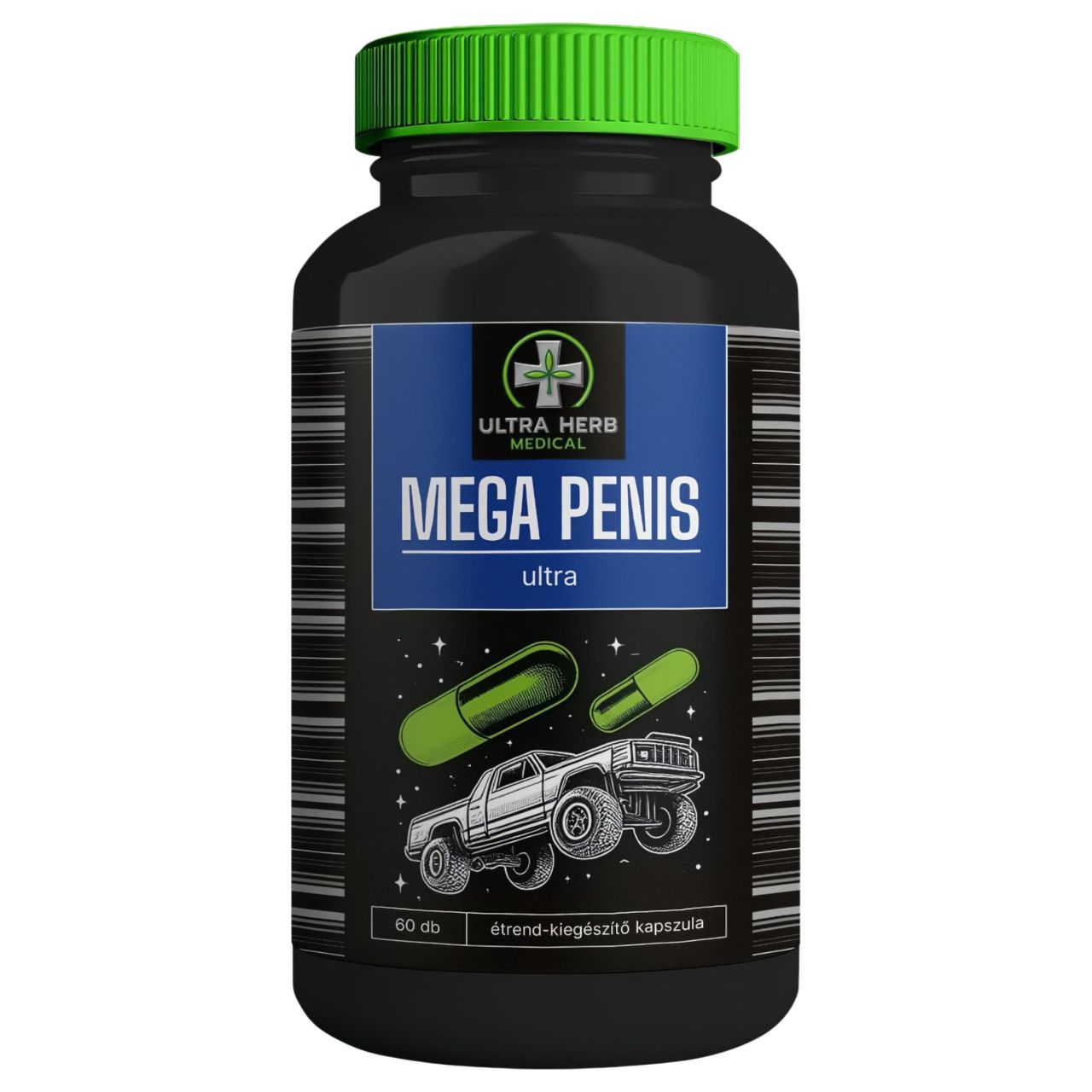 MEGA PENIS ultra - étrend-kiegészítő kapszula férfiaknak (60 db) MEGA PENIS ultra - étrend-kiegészítő kapszula férfiaknak (60 db)