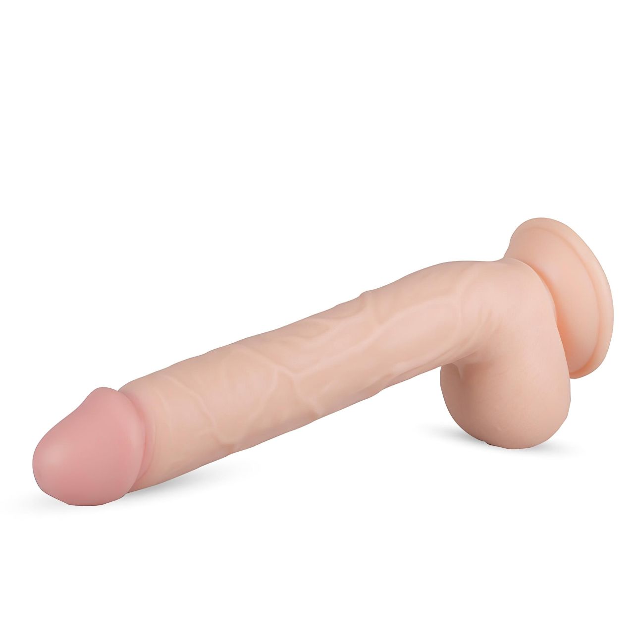 Real Fantasy Elvin - herés élethű dildó - 28 cm (testszínű) Real Fantasy Elvin - herés élethű dildó - 28 cm (testszínű)