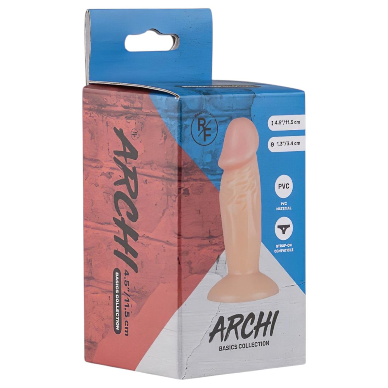 Real Fantasy Archi - élethű dildó - 11,5 cm (testszínű)