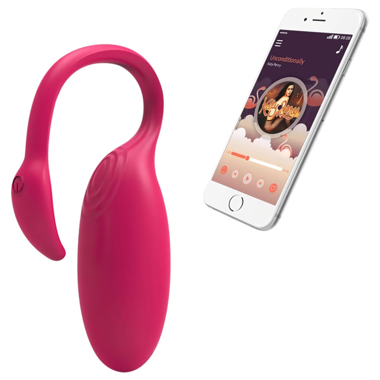 Magic Motion Flamingo - App-vezérelt vibrátor (pink) Magic Motion Flamingo - App-vezérelt vibrátor (pink)