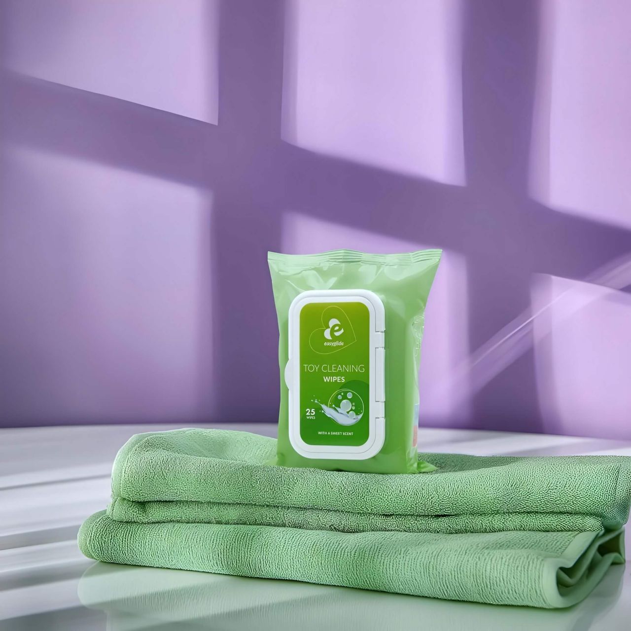 EasyGlide - szexjáték törlőkendő (25 db) EasyGlide - szexjáték törlőkendő (25 db)