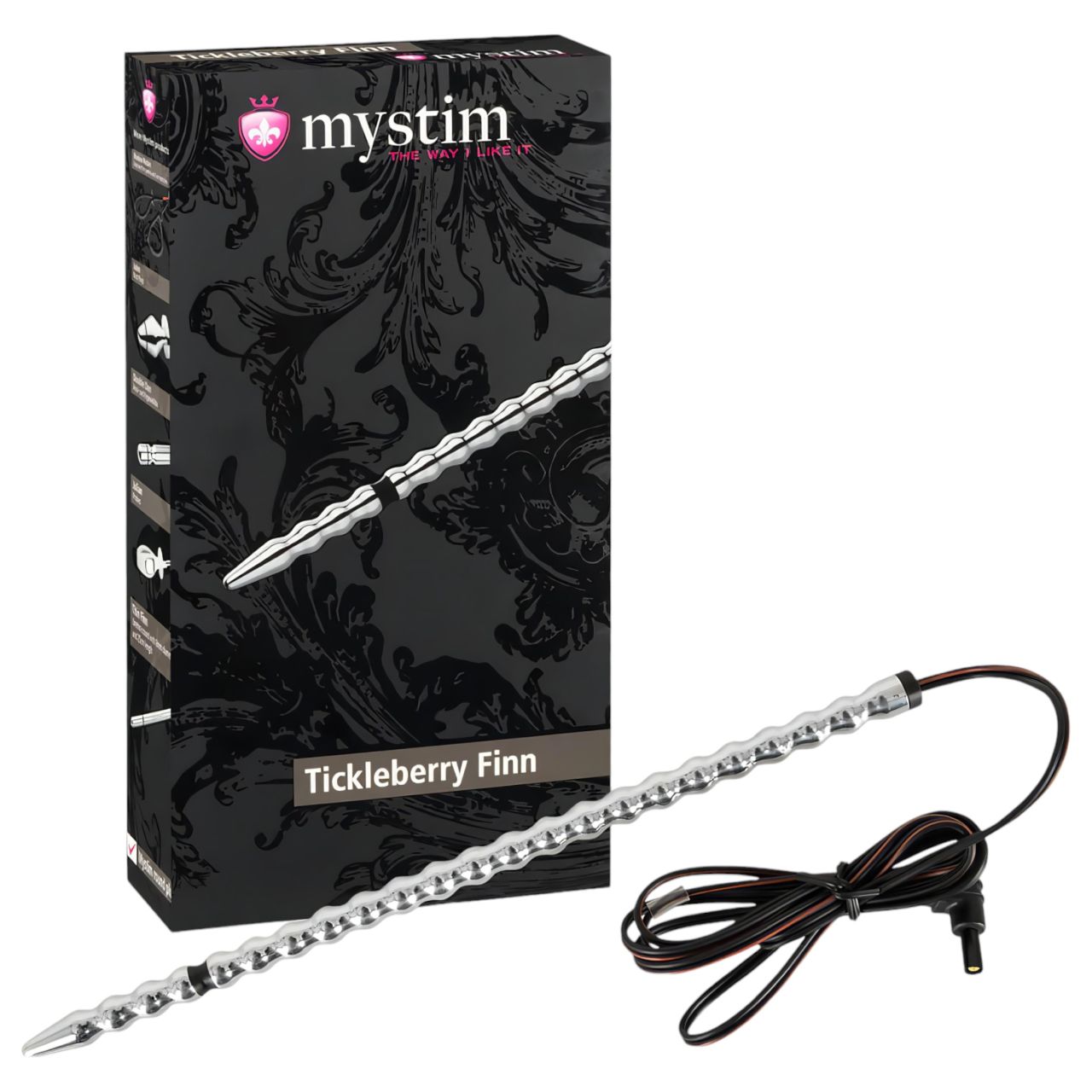 mystim Tickleberry Finn - gömbös elektro húgycsőtágító dilátor férfiaknak