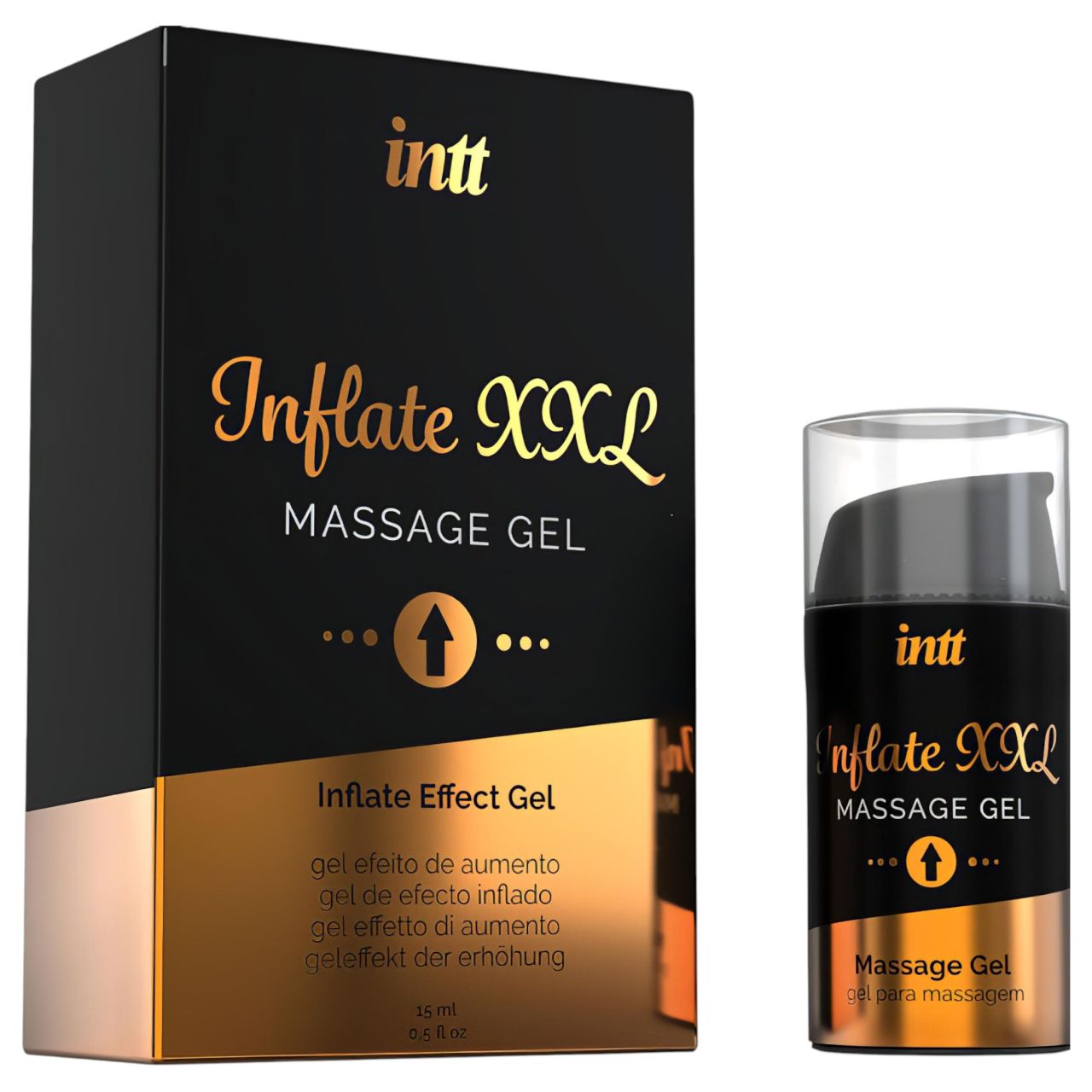 intt Inflate XXL - péniszméret-növelő masszázsgél (15ml) intt Inflate XXL - péniszméret-növelő masszázsgél (15ml)