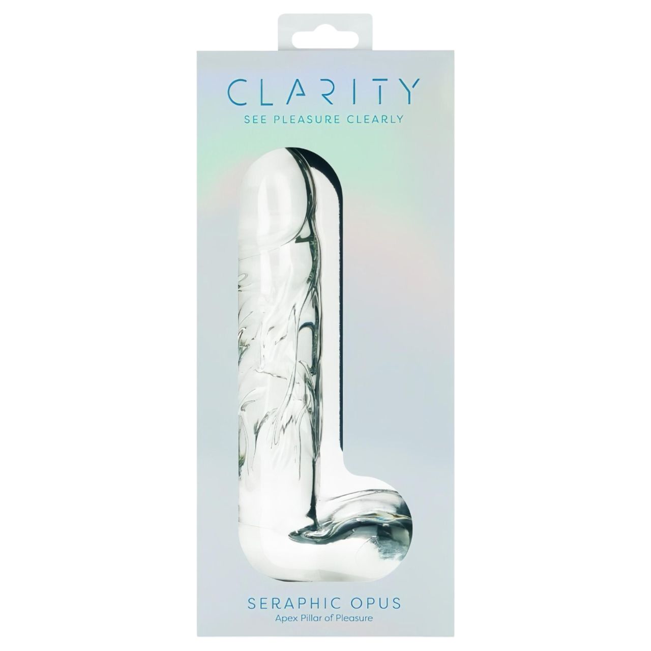 Clarity Seraphic Opus - üveg G-pont dildó (átlátszó) Clarity Seraphic Opus - üveg G-pont dildó (átlátszó)