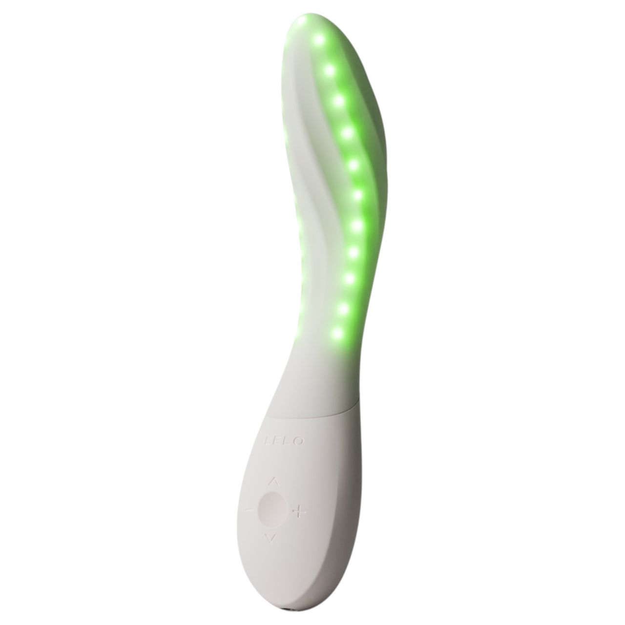 LELO Mona Spectra - okos G-pont vibrátor LED-fénnyel (fehér) LELO Mona Spectra - okos G-pont vibrátor LED-fénnyel (fehér)