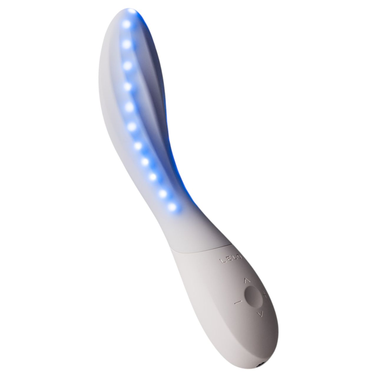 LELO Mona Spectra - okos G-pont vibrátor LED-fénnyel (fehér) LELO Mona Spectra - okos G-pont vibrátor LED-fénnyel (fehér)