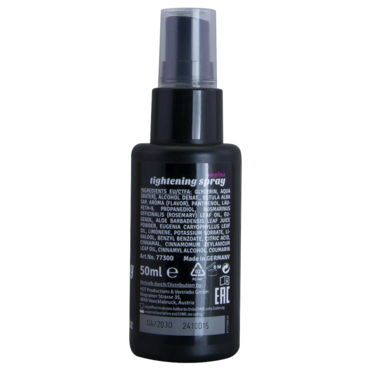 HOT ero - vaginaszűkítő spray nőknek (50ml) HOT ero - vaginaszűkítő spray nőknek (50ml)