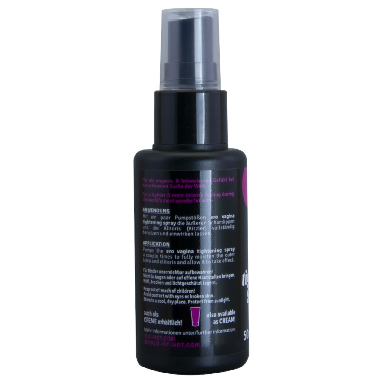 HOT ero - vaginaszűkítő spray nőknek (50ml) HOT ero - vaginaszűkítő spray nőknek (50ml)