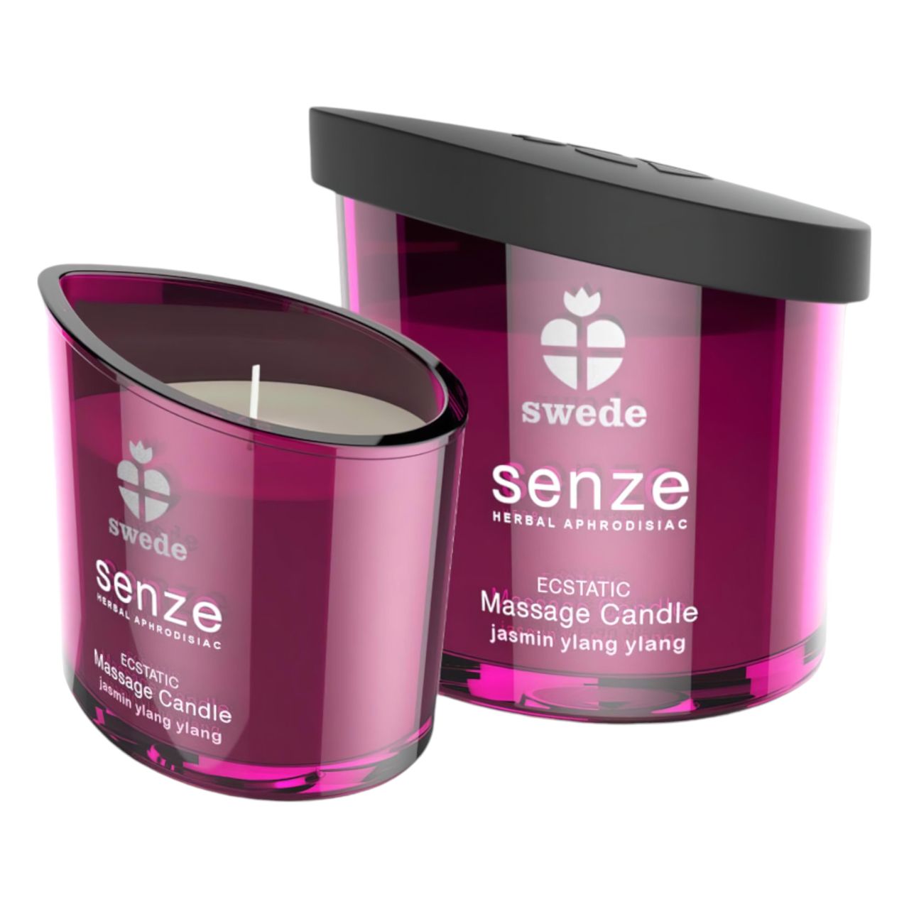 Swede Senze - masszázsgyertya - jázmin, ylang-ylang (50 ml) Swede Senze - masszázsgyertya - jázmin, ylang-ylang (50 ml)